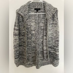 Banana Republic Poncho Style Sweater with Zipper